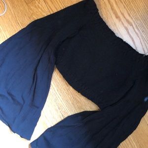 Black Crop Top! Only worn once!